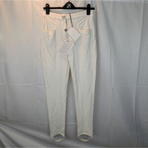 Balmain dead stock floor model stirrup pants size M(38) new with defects
